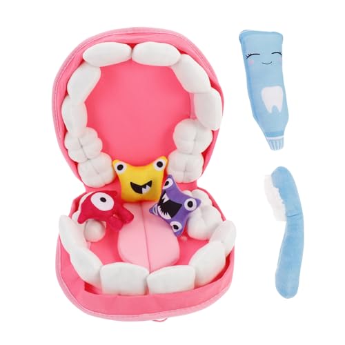 TOYANDONA Zahnspielzeug Set Frühes Lernspielzeug Für Zahnpflege Und Mundhygiene Lehrreiches Für Kleinkinder Ideales Für Kleine Entdecker TOYANDONA Zahnspielzeug Set Frühes Lernspielzeug Für Zahnpflege Und Mundhygiene Lehrreiches Für Kleinkinder Ideales Für Kleine Entdecker von TOYANDONA