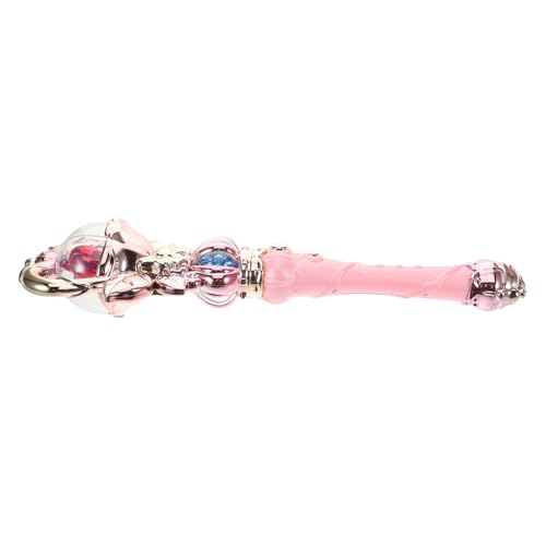 TOYANDONA Zauberstab der Prinzessin Rosa Puppenschuhe Mini-Puppenhäuser hängende Hasen Rollenspiel Fantasie Geburtstagsgeschenke für Prinzessin Plastik von TOYANDONA