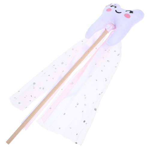 TOYANDONA Engelstab Mit Band Feenstab Für Junge Mädchen Party Requisiten Bühnenaccessoires Feenkostüm Zubehör Leicht Tragbar Einzigartige Lustige Form von TOYANDONA