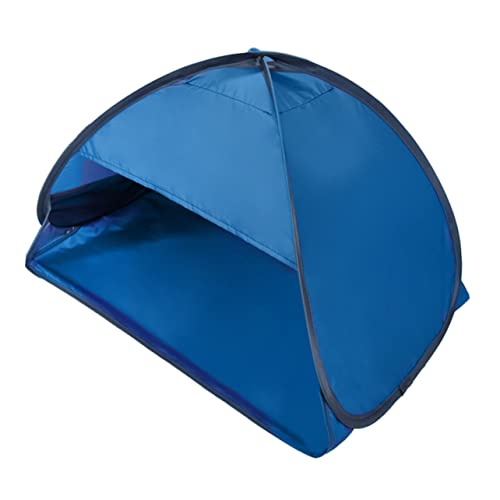 TOYANDONA Zelt Sand UV Erwachsene Draussen Wasserdicht Strandmuschel Schattenstangen Groß Sonne Camping Faltbar Markisenschutz Tragbare Abdeckung Einfach Leicht Strandbedarf von TOYANDONA