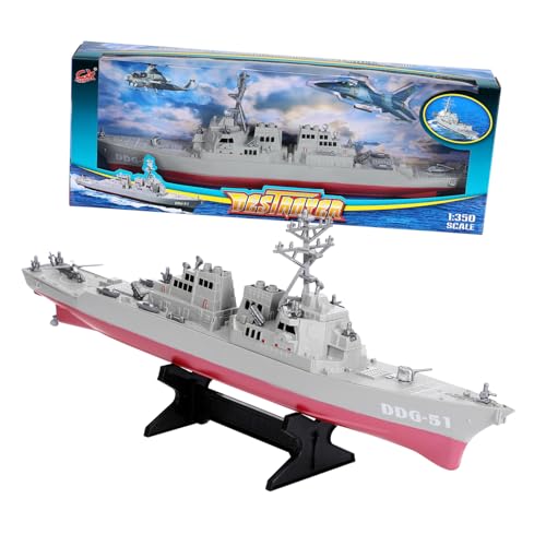 TOYANDONA Zerstörerschiff Modell für Jungen Kreative Schiffsdekoration für Schlafzimmer Design Geburtstagsgeschenk für Militärfans Langlebiges Kunststoffmaterial TOYANDONA Zerstörerschiff Modell für Jungen Kreative Schiffsdekoration für Schlafzimmer Design Geburtstagsgeschenk für Militärfans Langlebiges Kunststoffmaterial von TOYANDONA