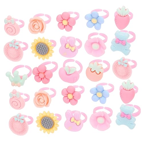TOYANDONA ädchen Schmuck Ringe Bunte Verstellbare Kinderringe Für Rollenspiele Und Kostüme Kinderaccessoires Für ädchen Und Teenager Perfekt Für Und Partys TOYANDONA ädchen Schmuck Ringe Bunte Verstellbare Kinderringe Für Rollenspiele Und Kostüme Kinderaccessoires Für ädchen Und Teenager Perfekt Für Und Partys von TOYANDONA