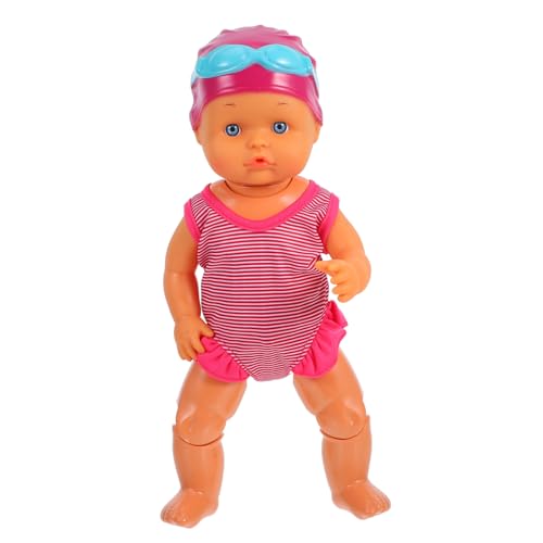 TOYANDONA elektrische Schwimmpuppe Badewannenspielzeug Badespielzeug Schwimmer für Babys interaktives wasserspielzeug elektrisches interaktive Spielpuppe PVC TOYANDONA elektrische Schwimmpuppe Badewannenspielzeug Badespielzeug Schwimmer für Babys interaktives wasserspielzeug elektrisches interaktive Spielpuppe PVC von TOYANDONA