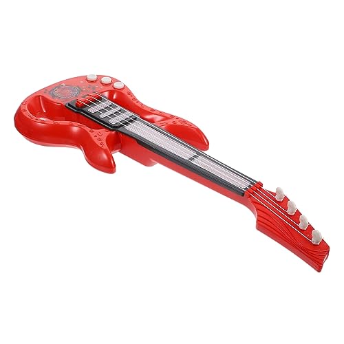 TOYANDONA elektrisches Gitarrenspielzeug elektrische Gitarre Spielzeug Kinder-Ukulele-Gitarrenspielzeug Spielzeuge Kinder-Ukulele-Spielzeug Mini-Ukulele Musik von TOYANDONA