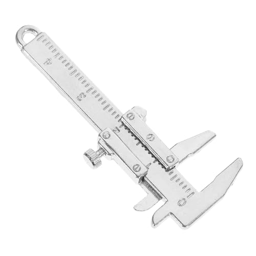 TOYANDONA emuliertes Messschiebermodell Herrscher Mini- digitaler Messschieber Bremssättel Bremssattel Mini-Messschieber-Modelle Mini-Lern-Messschieber kleines Lineal Metall Silver TOYANDONA emuliertes Messschiebermodell Herrscher Mini- digitaler Messschieber Bremssättel Bremssattel Mini-Messschieber-Modelle Mini-Lern-Messschieber kleines Lineal Metall Silver von TOYANDONA