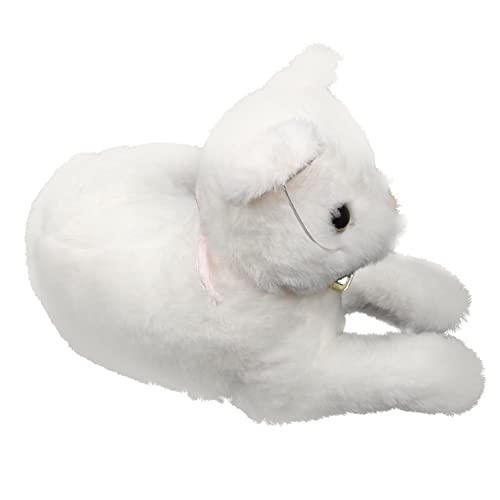 TOYANDONA falsche Katze Animal Figures süße plüschtiere wohnzimmerdeko cat Plush Katzenfans Plüschspielzeug Kuscheltier graue Katze realistisches katzenstofftier Katzenplüsch Weiß TOYANDONA falsche Katze Animal Figures süße plüschtiere wohnzimmerdeko cat Plush Katzenfans Plüschspielzeug Kuscheltier graue Katze realistisches katzenstofftier Katzenplüsch Weiß von TOYANDONA