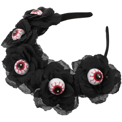 TOYANDONA halloween haarreif halloween headband kopfhoerer Halloween-Party-Kopfbedeckungen Halloween -Dekoration Halloween-Stirnbänder für Erwachsene Cosplay-Kopfschmuck-Requisite Stoff von TOYANDONA