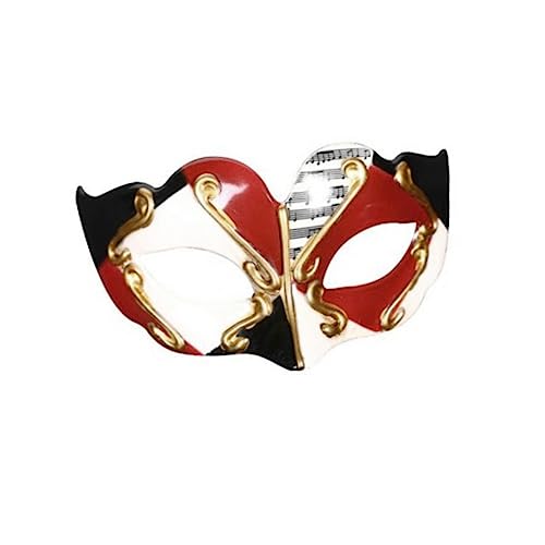 TOYANDONA halloween maske halloween-maske cosplay mask faschingsmaske halloween gesichtsmaske karneval masken Halloween Halbgesichtsmaske helloweenmaske hart Requisiten bilden Kind von TOYANDONA