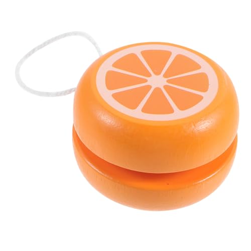 TOYANDONA hölzernes Jo-Jo Kleinkindspielzeug Karikatur Ausbildung Babybälle Mini- Holz- Chinesisches für Unisex-Ball yoyo für anfänger yoyo Orange TOYANDONA hölzernes Jo-Jo Kleinkindspielzeug Karikatur Ausbildung Babybälle Mini- Holz- Chinesisches für Unisex-Ball yoyo für anfänger yoyo Orange von TOYANDONA