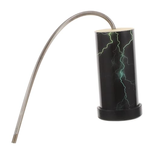 TOYANDONA klappern Donnertrommel Guiro-Instrument kann Rohr -Shaker Horn kinderinstrumente musikinstrumente Federtrommel Schlaginstrument Metallfeder Black von TOYANDONA