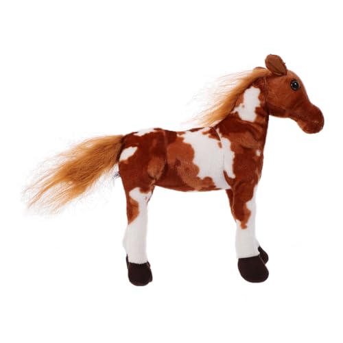 TOYANDONA kleine Ponypuppe Bequemes Plüschspielzeug entzückendes Stofftier Kuscheltier Plüschtierpuppe dekoratives Puppenspielzeug Plüsch kurzer Plüsch Light Brown TOYANDONA kleine Ponypuppe Bequemes Plüschspielzeug entzückendes Stofftier Kuscheltier Plüschtierpuppe dekoratives Puppenspielzeug Plüsch kurzer Plüsch Light Brown von TOYANDONA