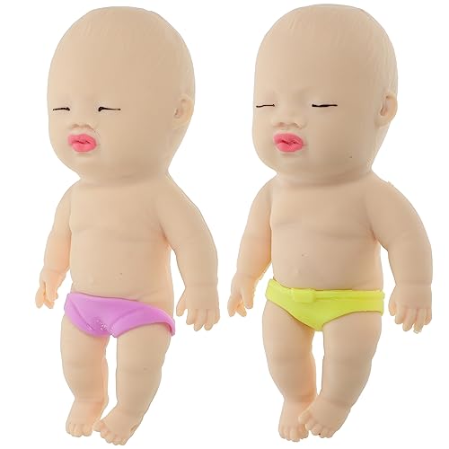TOYANDONA kleine Quetschspielzeuge Handentspannung Lustiges Figuren-Squeeze- Quetschspielzeug für Quetschspielzeug für den Haushalt Stressspielzeug Weichkleber von TOYANDONA