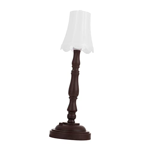 TOYANDONA kleine Tischlampenverzierung für kinderspielzeug wohnzimmerdeko Miniatur Mini- -Stehlampe Zubehör für das Puppenhaus Puppenstuben-Stehleuchte Plastik Coffee TOYANDONA kleine Tischlampenverzierung für kinderspielzeug wohnzimmerdeko Miniatur Mini- -Stehlampe Zubehör für das Puppenhaus Puppenstuben-Stehleuchte Plastik Coffee von TOYANDONA