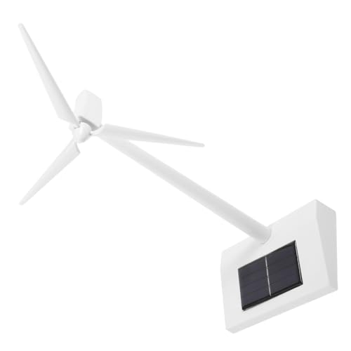 TOYANDONA Solar-Windmühlenmodell Für Kinder Outdoor Kleinkinderspielzeug Solarbetriebenes Windmühlenmodell Solarbetriebene Windmühle Kleine Windmühle Solar-Windmühlen von TOYANDONA