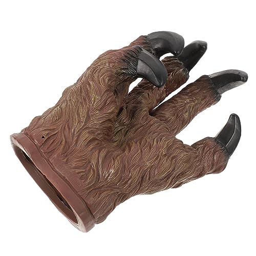 TOYANDONA tierische Marionette Abs Schmuck-Kaninchen Spielzeugkäfig Modellpuppe Unterlage kinderspielzeug kinderbeschäftigung Fingerpuppen-Rollenspiel- Rollenspiel Fingerpuppe PVC von TOYANDONA