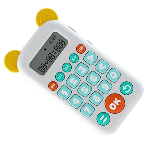 mündliche Rechenmaschine -Tablet Puzzlespielzeug taschenrechner Mathe Lernen Mathematikspielzeug Kinderspielzeug zum Lernen Lernen Lernspiel Plastik Sky-Blue TOYANDONA von TOYANDONA
