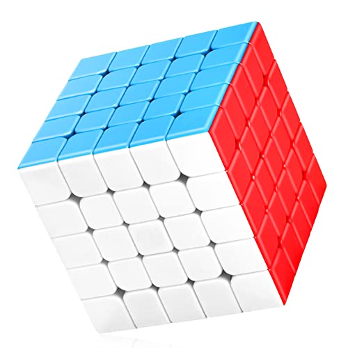 Zauberwürfel Speedcube Original, TOYESS 5x5 Speed Cube Magic Würfel Kinder und Erwachsene, Stickerless von TOYESS