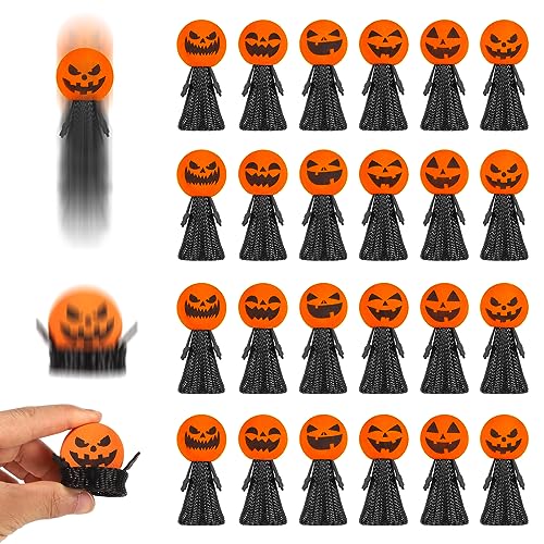 24 Stück Halloween Spielzeug, Jumping Popper Frühlingsspielzeug Jumping Popper Spielzeug für Kinder Neuheitsspielzeug für Halloween Partyzubehör 24 Stück Halloween Spielzeug, Jumping Popper Frühlingsspielzeug Jumping Popper Spielzeug für Kinder Neuheitsspielzeug für Halloween Partyzubehör von TOYMIS