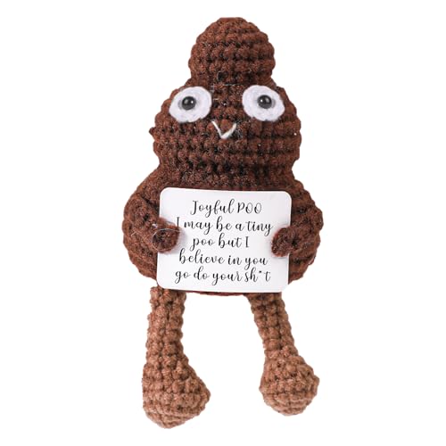 TOYMIS Positiv Gestrickter KOT, Lustiger Mini-KOT mit Positiver Karte Kreative Positive Häkelpuppe Lustige Mini-Strickpuppe Emotionales Kreatives Aufmunterungsgeschenk für Freunde TOYMIS Positiv Gestrickter KOT, Lustiger Mini-KOT mit Positiver Karte Kreative Positive Häkelpuppe Lustige Mini-Strickpuppe Emotionales Kreatives Aufmunterungsgeschenk für Freunde von TOYMIS