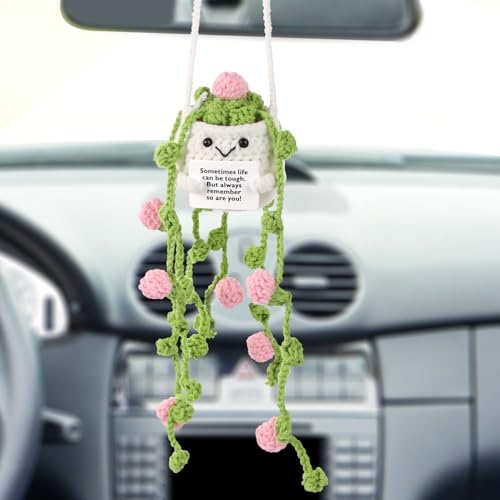 Positive Strickpuppe, Süße Strickpflanze zur Emotionalen Unterstützung Gehäkelter Kaktus Häkelpflanze Auto Positive Puppe Positive Kartoffel für Erwachsene Kinder Freunde Heim Büro Positive Strickpuppe, Süße Strickpflanze zur Emotionalen Unterstützung Gehäkelter Kaktus Häkelpflanze Auto Positive Puppe Positive Kartoffel für Erwachsene Kinder Freunde Heim Büro von TOYMIS