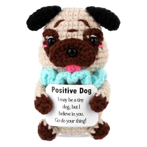 TOYMIS Positiver Mops, Gehäkelter Mops Positives Tier zum Häkeln Süßer Gehäkelter Hund Positive Kartoffel Häkeln für Partydekoration Ermutigendes Geschenk TOYMIS Positiver Mops, Gehäkelter Mops Positives Tier zum Häkeln Süßer Gehäkelter Hund Positive Kartoffel Häkeln für Partydekoration Ermutigendes Geschenk von TOYMIS