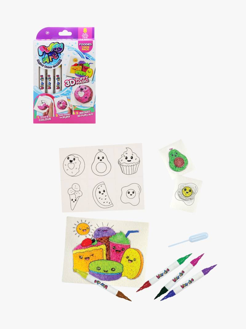 Puffy Art Bastelset Foodie Puffy Art Bastelset Foodie von TOYMONSTER