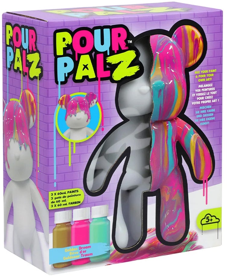 TOYMONSTER POUR PALZ DIY-Set Male Deinen eigenen Bären, Golden Dream von TOYMONSTER