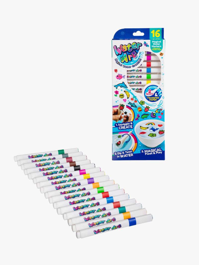 Water Art Wasserbasierte Filzstifte, 16 Stück von TOYMONSTER