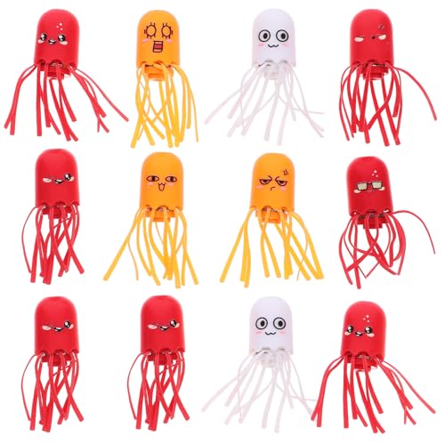 12 stück Flaschentaucher Qualle Spielzeug Kinder (zufällige Farbe) von TOYMYTOY