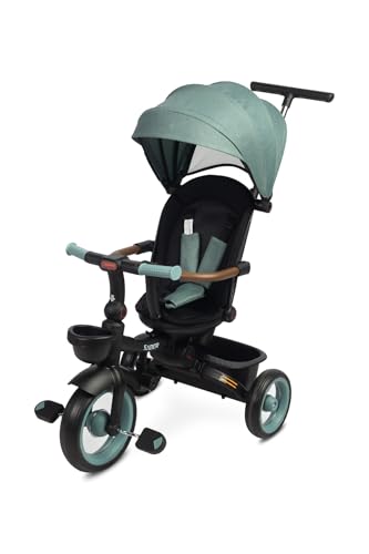 TOYZ - 3-Rad-Fahrrad Kinder Saber - Kleinkind-Fahrrad für Jungen und Mädchen - Kleinkind-Dreirad mit Eltern-Schiebegriff - Trike mit Rückenlehne & Sicherheitsgurt - 51x104x101cm - Blau TOYZ - 3-Rad-Fahrrad Kinder Saber - Kleinkind-Fahrrad für Jungen und Mädchen - Kleinkind-Dreirad mit Eltern-Schiebegriff - Trike mit Rückenlehne & Sicherheitsgurt - 51x104x101cm - Blau von TOYZ by CARETERO