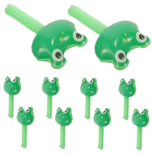 TOYZFRIENDY 10 Stück Teiliges Aufblasbares Hammer mit Glocke Cartoon Frosch Design Pool Party für Kindergeburtstag Leichte Handhabung Langlebig und Luftdicht für Strand und Luau Feiern TOYZFRIENDY 10 Stück Teiliges Aufblasbares Hammer mit Glocke Cartoon Frosch Design Pool Party für Kindergeburtstag Leichte Handhabung Langlebig und Luftdicht für Strand und Luau Feiern von TOYZFRIENDY