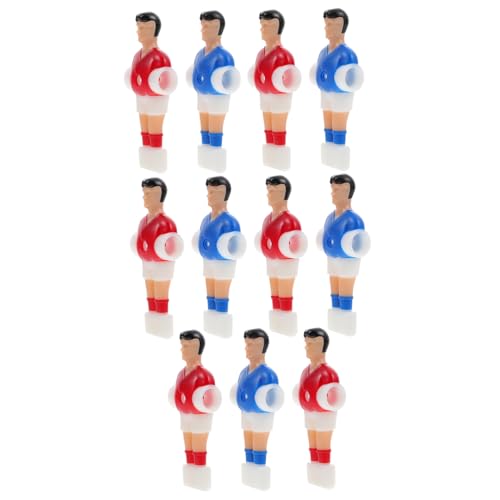 TOYZFRIENDY 11 Stück Teiliges Tischfußball Spieler Ersatzset aus Langlebigem Kunststoff Kompatibel mit Standard Fußballstangen Verschleißfest Bunte Glatte Oberfläche für Fußballspiel Zubehör TOYZFRIENDY 11 Stück Teiliges Tischfußball Spieler Ersatzset aus Langlebigem Kunststoff Kompatibel mit Standard Fußballstangen Verschleißfest Bunte Glatte Oberfläche für Fußballspiel Zubehör von TOYZFRIENDY