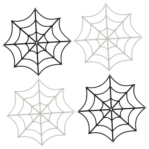 TOYZFRIENDY 12 Stück Teiliges Halloween Spinnennetz Realistische Bunte Fake Cobwebs Strapazierfähige Deko für Gruselige Party und Bühnenaufführung Langlebig und Vielseitig von TOYZFRIENDY