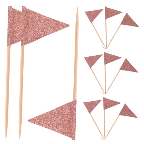 TOYZFRIENDY 12 Stück Teiliges Kleine Dreieckige Kuchenflaggen Stäbchen Roségold Glitzernde Party Food Flags für Kuchen und Dessertdeko und Vielseitig Einsetzbar für Geburtstage und Hochzeiten TOYZFRIENDY 12 Stück Teiliges Kleine Dreieckige Kuchenflaggen Stäbchen Roségold Glitzernde Party Food Flags für Kuchen und Dessertdeko und Vielseitig Einsetzbar für Geburtstage und Hochzeiten von TOYZFRIENDY
