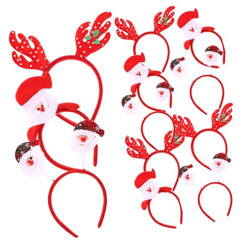 TOYZFRIENDY 12 Stück Teiliges Weihnachts Haar Accessoires Festliche Rentier und Schneemann Stirnbänder Langlebige Haarschmuck Vielseitig für Weihnachtsfeiern und Kostüm Events Bunte Muster TOYZFRIENDY 12 Stück Teiliges Weihnachts Haar Accessoires Festliche Rentier und Schneemann Stirnbänder Langlebige Haarschmuck Vielseitig für Weihnachtsfeiern und Kostüm Events Bunte Muster von TOYZFRIENDY