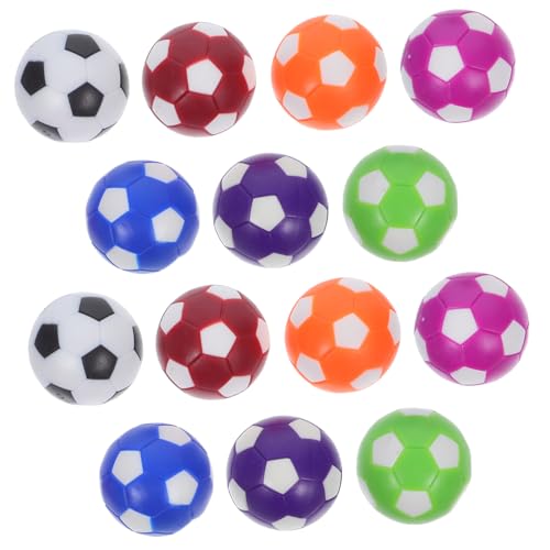 TOYZFRIENDY 14 Stück Zubehör für Fußballmaschinen Kleiner Tischfußball Fußballspielzubehör Foosball -Tischkugeln Tischfußballbälle Ersatzbälle für Tischfußball Miniaturbälle von TOYZFRIENDY