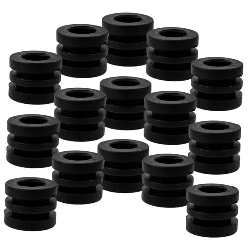 TOYZFRIENDY 16 Stück Teiliges Elastische Tischfußball Unterlegscheiben Kleine Leichte Gummipuffer für Standard Tischkicker Glatte Oberfläche Einsetzbar für Foosball Spieltische von TOYZFRIENDY