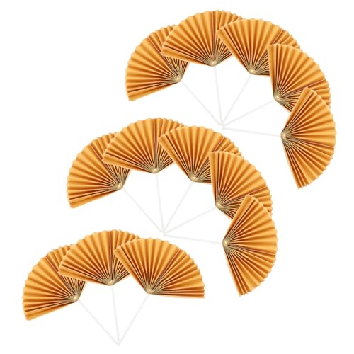 TOYZFRIENDY 16 Stück Teiliges Papierfächer Tortendeko Faltbare Cake Picks für Geburtstagstorte Festliche Cupcake Toppers Klassische Dessert Inserts für Stilvolle Feierdekoration TOYZFRIENDY 16 Stück Teiliges Papierfächer Tortendeko Faltbare Cake Picks für Geburtstagstorte Festliche Cupcake Toppers Klassische Dessert Inserts für Stilvolle Feierdekoration von TOYZFRIENDY