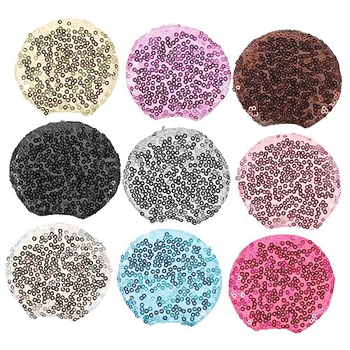 TOYZFRIENDY 18 Stück Teiliges Glitzernde Mausohren Große DIY Haarclips und Stirnband Zubehör für Mädchen Bunte Pailletten Mausohren Haarschmuck für Party Festival Halloween und Valentinstag von TOYZFRIENDY