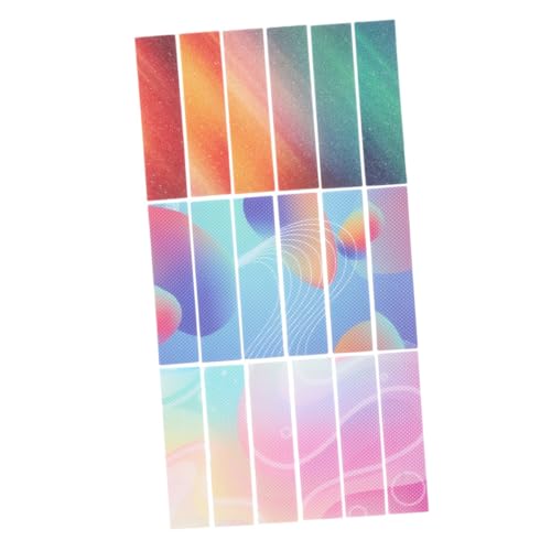 TOYZFRIENDY 18 Stück Teiliges Sensorische Stressabbau Streifen mit Selbstklebender Rauer Oberfläche und Farblich Verlaufendem Design Beruhigende Aufkleber für Erwachsene und Jugendliche zur TOYZFRIENDY 18 Stück Teiliges Sensorische Stressabbau Streifen mit Selbstklebender Rauer Oberfläche und Farblich Verlaufendem Design Beruhigende Aufkleber für Erwachsene und Jugendliche zur von TOYZFRIENDY