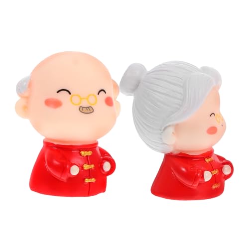TOYZFRIENDY 2 Stück Teiliges Miniatur ehepaar Figuren Ältere Handliche Jubiläumsdekoration Romantische Kuchendeko Passende Geschenkidee für Weihnachten Hochzeit Geburtstag Stilvolle TOYZFRIENDY 2 Stück Teiliges Miniatur ehepaar Figuren Ältere Handliche Jubiläumsdekoration Romantische Kuchendeko Passende Geschenkidee für Weihnachten Hochzeit Geburtstag Stilvolle von TOYZFRIENDY