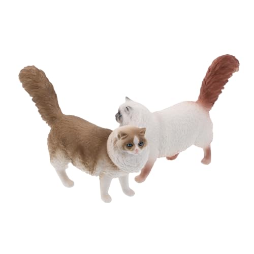 TOYZFRIENDY 2 Stücke Miniatur Katzenfiguren aus Kunststoff Realistische Kleine Katzenmodell Deko für Schreibtisch Terrarien und DIY Landschaften Vielseitige Tischdekoration für Feiertage und TOYZFRIENDY 2 Stücke Miniatur Katzenfiguren aus Kunststoff Realistische Kleine Katzenmodell Deko für Schreibtisch Terrarien und DIY Landschaften Vielseitige Tischdekoration für Feiertage und von TOYZFRIENDY