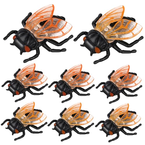 TOYZFRIENDY 20 Stück Teiliges Premium Zikaden Modell Realistische Figurine aus Langlebigem Material Glatte Oberfläche ohne Scharfe Kanten Kreative Landschaftsdekoration für Zuhause und Garten TOYZFRIENDY 20 Stück Teiliges Premium Zikaden Modell Realistische Figurine aus Langlebigem Material Glatte Oberfläche ohne Scharfe Kanten Kreative Landschaftsdekoration für Zuhause und Garten von TOYZFRIENDY
