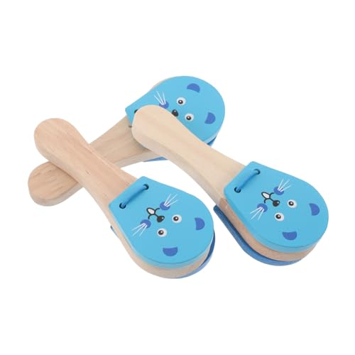 TOYZFRIENDY 3 Stück Teiliges Holz Musikinstrument für Kleinkinder mit Ergonomische Holz Kastagnetten für Frühe Musikbildung Handliche Percussion Spielzeuge Feinmotorik und Eltern Junge Mädchen TOYZFRIENDY 3 Stück Teiliges Holz Musikinstrument für Kleinkinder mit Ergonomische Holz Kastagnetten für Frühe Musikbildung Handliche Percussion Spielzeuge Feinmotorik und Eltern Junge Mädchen von TOYZFRIENDY