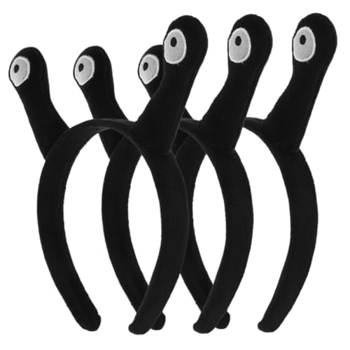 TOYZFRIENDY 3 Stück Teiliges Schnecken Antenne Stirnband Flexibles Bequemes Haaraccessoire für Erwachsene Süßes Lustiges Party und Cosplay Kostüm Vielseitig Einsetzbar bei von TOYZFRIENDY
