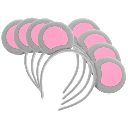 TOYZFRIENDY 4 Stück Mausohren Haarreifen für Damen Lustige Tierohren Stirnbänder Vielseitig für Kostüm Cosplay Halloween und Partys Bequem und Kreativ Accessoires für Festliche Anlässe TOYZFRIENDY 4 Stück Mausohren Haarreifen für Damen Lustige Tierohren Stirnbänder Vielseitig für Kostüm Cosplay Halloween und Partys Bequem und Kreativ Accessoires für Festliche Anlässe von TOYZFRIENDY