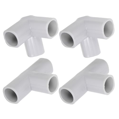 TOYZFRIENDY 4 Stück Teiliges Verbindungsstücke T förmige Steckverbinder Robust Erweiterbar Langlebig Einfache Montage Zubehör für Spielgitter und Laufstall von TOYZFRIENDY