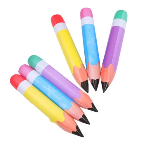 TOYZFRIENDY 6 Stück Aufblasbare Bleistiftballons aus Langlebigem PVC Leichte Party Dekoration für Geburtstag Schulanfang Abschlussfeier Vielseitig Einsetzbar für Klassenzimmer und Events TOYZFRIENDY 6 Stück Aufblasbare Bleistiftballons aus Langlebigem PVC Leichte Party Dekoration für Geburtstag Schulanfang Abschlussfeier Vielseitig Einsetzbar für Klassenzimmer und Events von TOYZFRIENDY