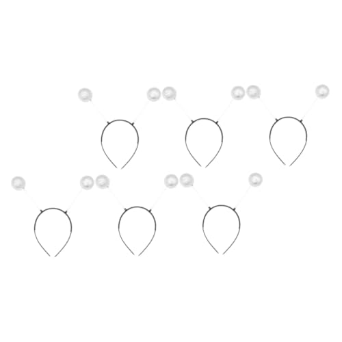 TOYZFRIENDY 6 Stück Teiliges Festival party Haarband mit Kreativen Weißen Schaumstoffbällen Stabiles Karnevals stirnband für Damen und Mädchen Leicht und Bequem für Kostüm Feierdekoration TOYZFRIENDY 6 Stück Teiliges Festival party Haarband mit Kreativen Weißen Schaumstoffbällen Stabiles Karnevals stirnband für Damen und Mädchen Leicht und Bequem für Kostüm Feierdekoration von TOYZFRIENDY