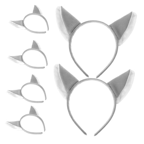 TOYZFRIENDY 6 Stück Teiliges Tierischer Haarreifen aus Weichem Leichte Bequeme Cosplay Accessoires für Karneval Kostümparty Fotorequisiten Geeignet für Erwachsene TOYZFRIENDY 6 Stück Teiliges Tierischer Haarreifen aus Weichem Leichte Bequeme Cosplay Accessoires für Karneval Kostümparty Fotorequisiten Geeignet für Erwachsene von TOYZFRIENDY